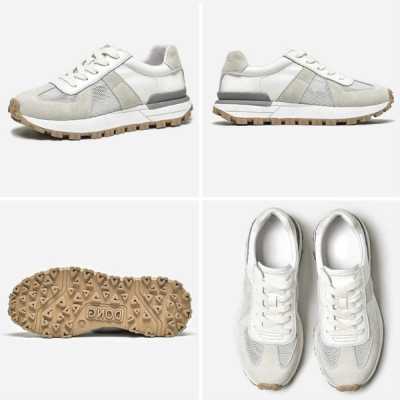 Sneakers Women Synthetic Leather Round Toe Lace Up Breathable Trainers Platform Flats Lady Casual Shoes Handmade 29634