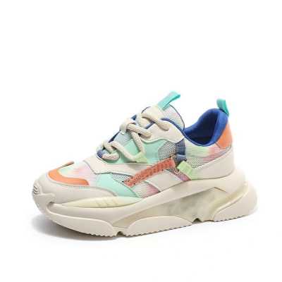 Women Sneakers Flat Platform shoes 2021 Breathable mesh Thick bottom Outdoor Casual Ladies Shoes student